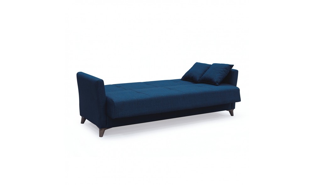 Canapea extensibila, Diez, cu lada de depozitare, 210 x 80 x 80 cm, Maro Canapea extensibila, Diez, cu lada de depozitare, 210 x 80 x 80 cm, Maro