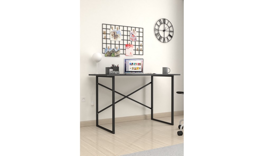 Birou cadru metal Trendy, 120 x 75 x 60 cm, Antracit Birou cadru metal Trendy, 120 x 75 x 60 cm, Antracit
