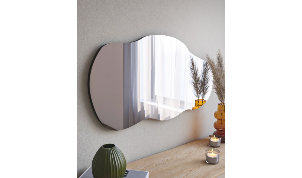 Oglinda, Baby, Negru, 40 x 72 x 2 cm