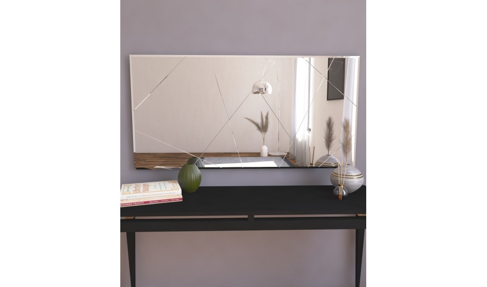 Oglinda, Eilish, Alb, 60 x 120 x 2 cm