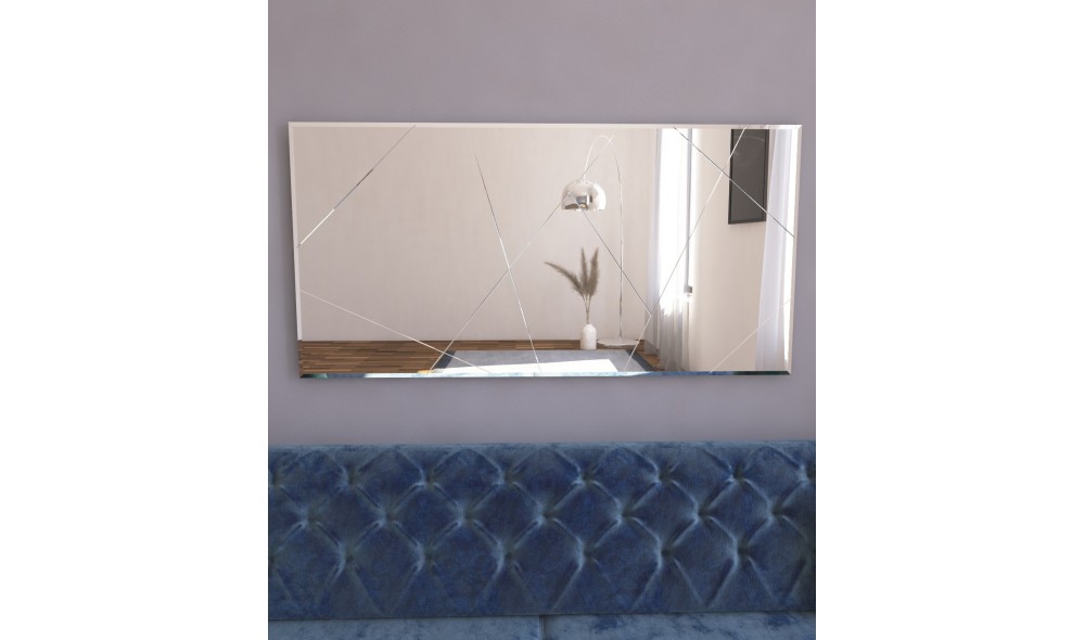 Oglinda, Eilish, Alb, 60 x 120 x 2 cm