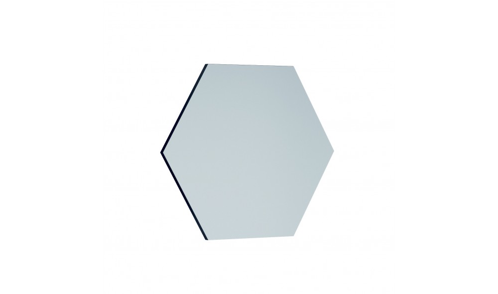 Oglinda, Zeo, Negru, 70 x 60 x 2 cm