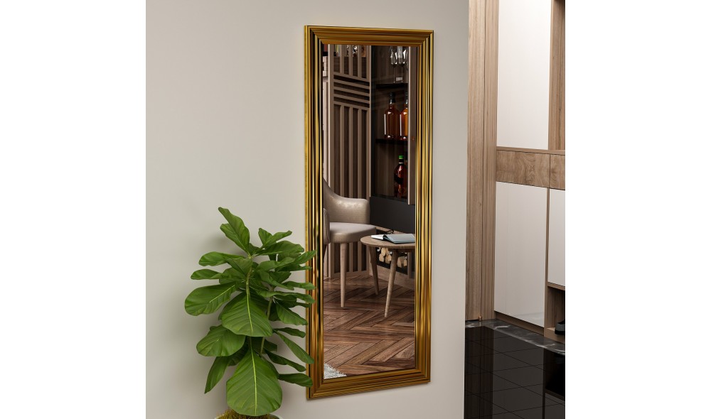 Oglinda, Smooth, Aur, 40 x 105 x 3 cm