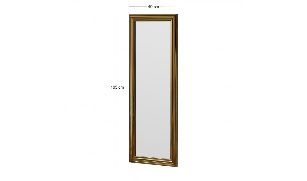 Oglinda, Smooth, Aur, 40 x 105 x 3 cm