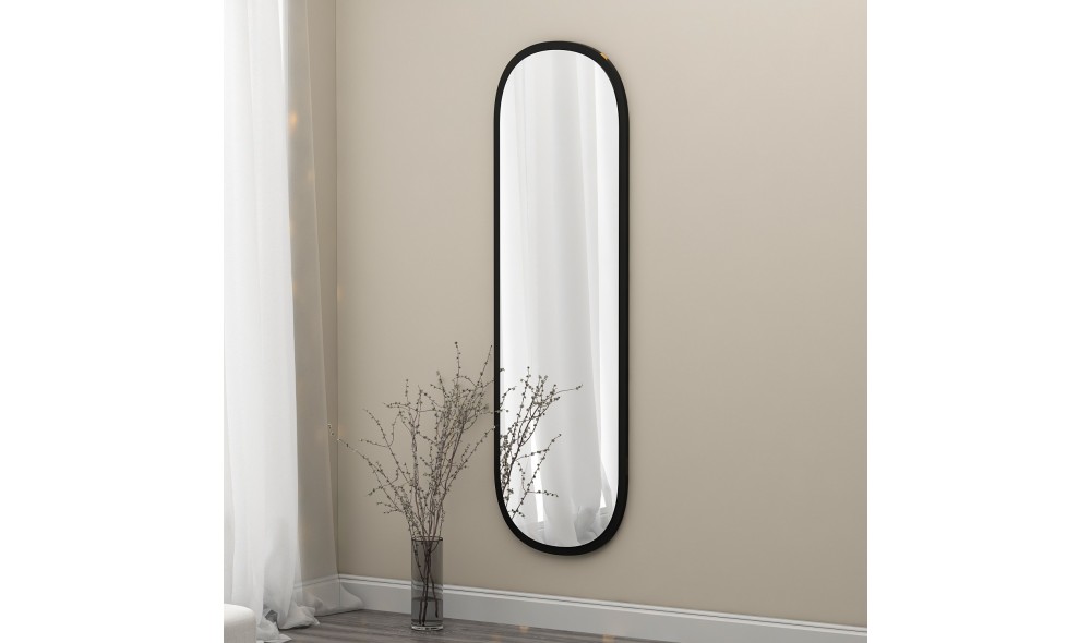Oglinda, Magnum, Negru, 40 x 120 x 2 cm