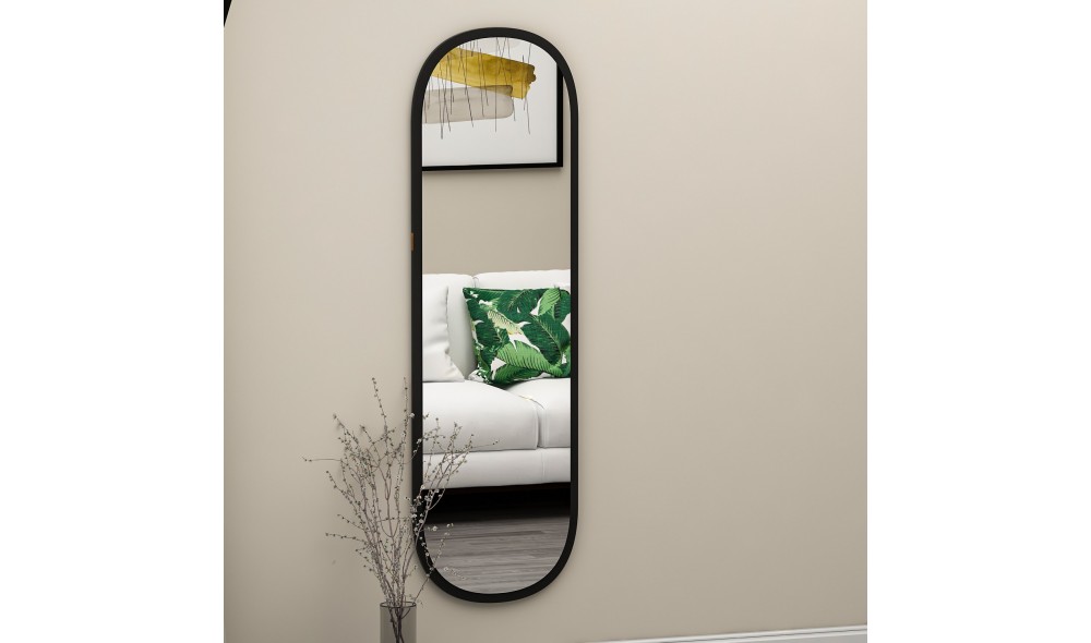 Oglinda, Magnum, Negru, 40 x 120 x 2 cm