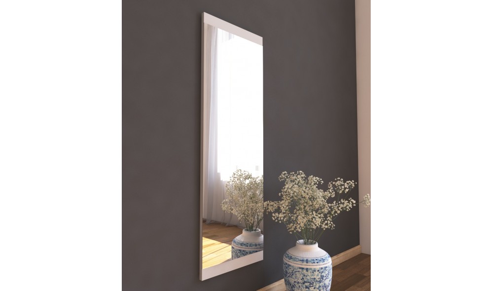 Oglinda, Azus, Alb, 40 x 120 x 2 cm