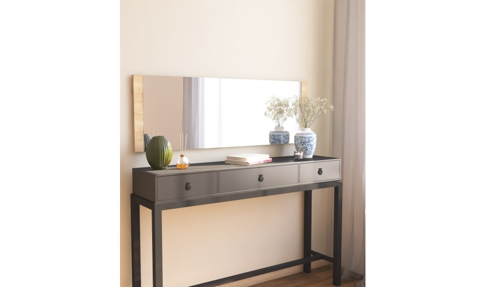 Oglinda, Azus, Natural, 40 x 120 x 2 cm