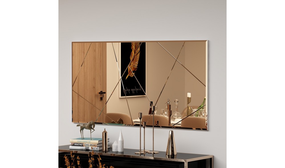 Oglinda, Orezo, Bronz, 60 x 120 x 2 cm