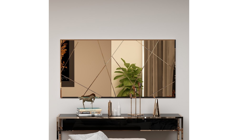 Oglinda, Orezo, Bronz, 60 x 120 x 2 cm