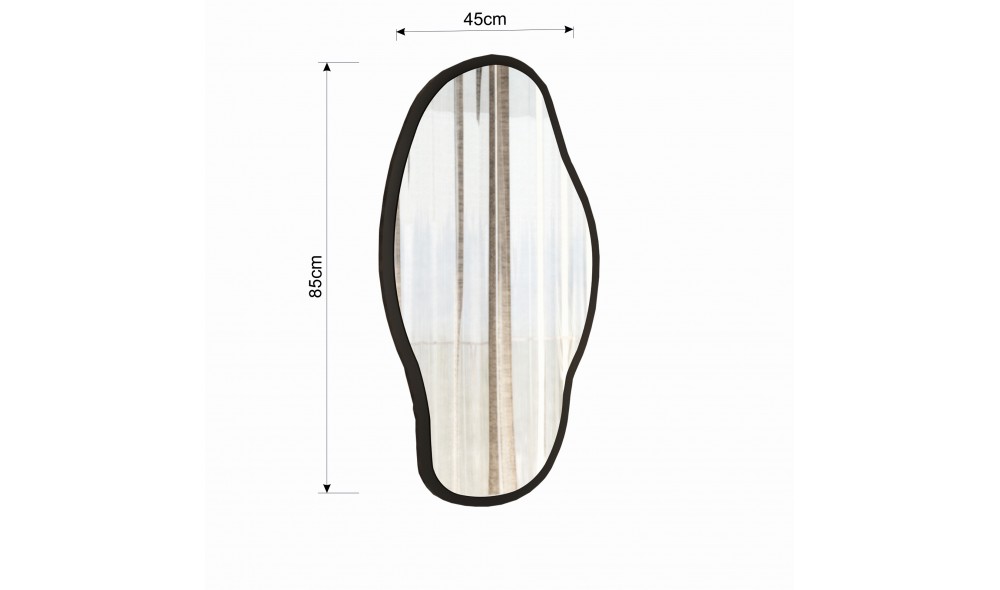 Oglinda, Couldy, Transparent, 45 x 85 x 2 cm