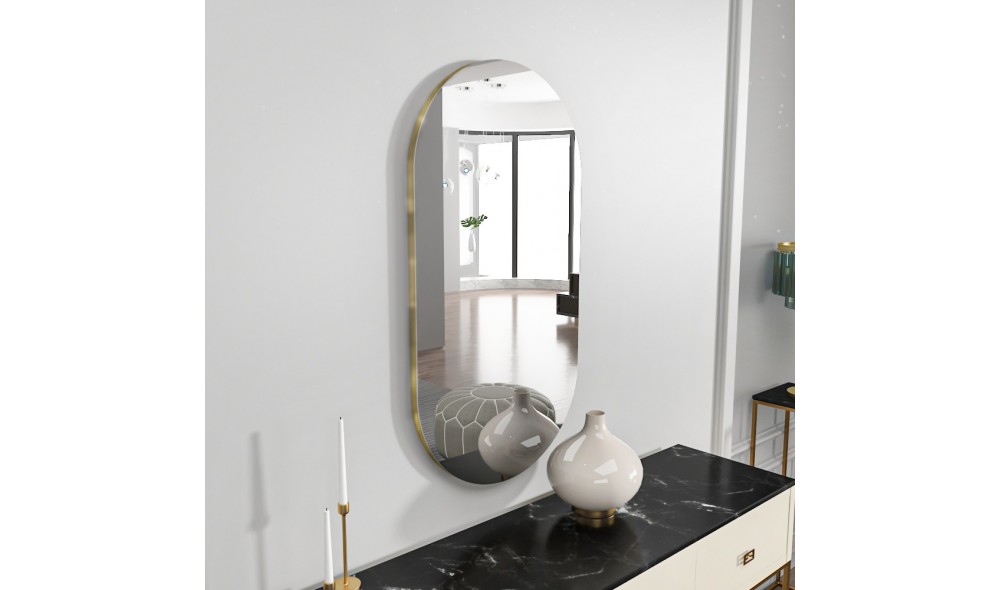 Oglinda, Riors, TransparentAur, 45 x 85 x 2 cm