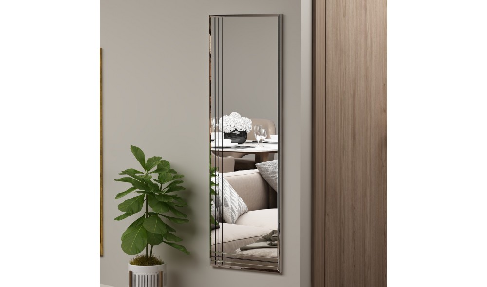 Oglinda, Trio, Transparent, 40 x 120 x 2 cm