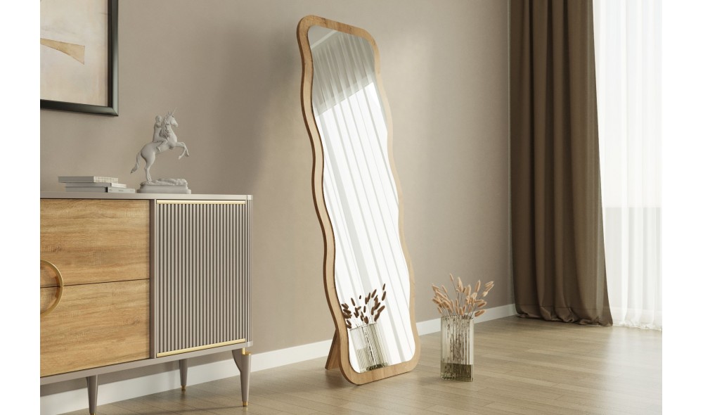 Oglinda, Aror, Natural, 50 x 160 x 2 cm