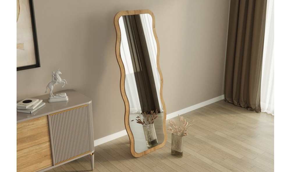Oglinda, Aror, Natural, 50 x 160 x 2 cm
