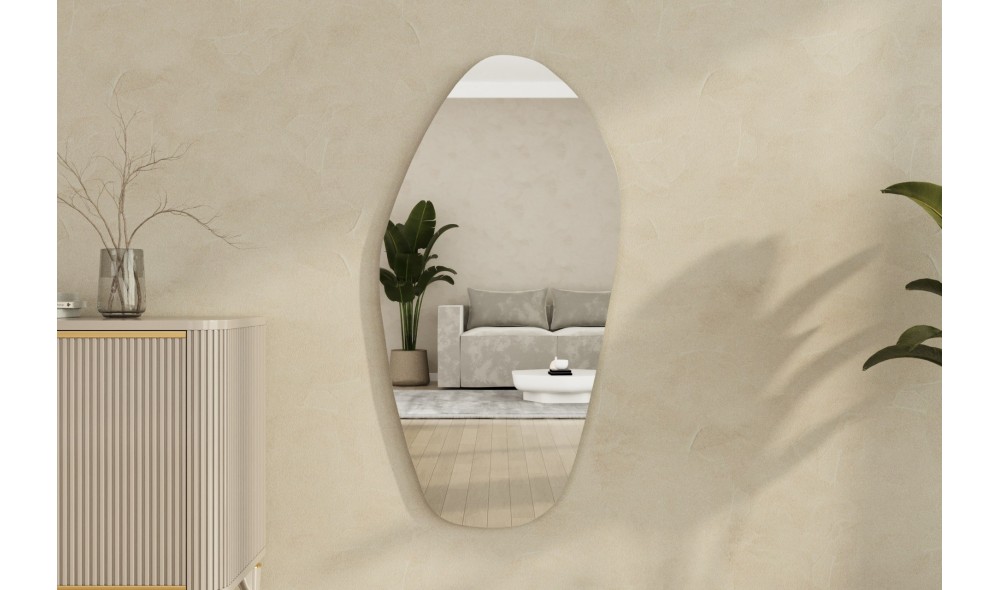 Oglinda, Bella, Negru, 60 x 120 x 2 cm