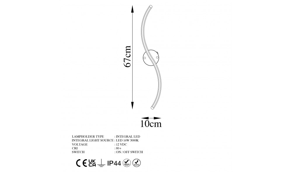 Lampa de perete - 13280