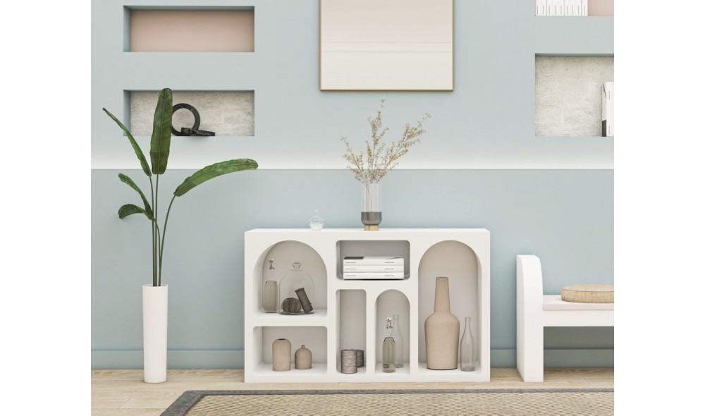 Consola, Liva 120 - White, 120 x 74 x 37 cm