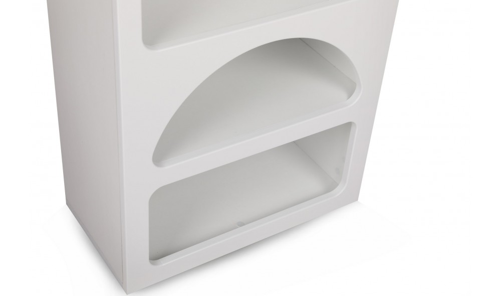 Biblioteca, Venus - White, 60 x 150 x 32 cm