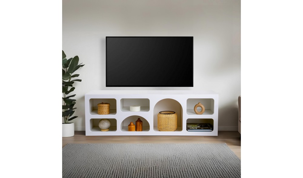 Consola, Ferlis - White, 160 x 51 x 40 cm