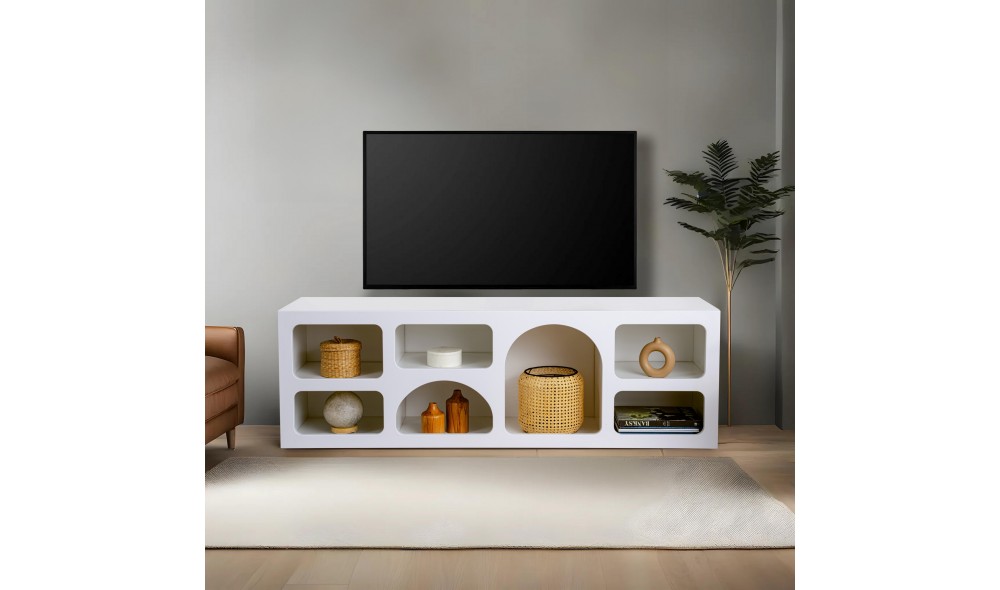 Consola, Ferlis - White, 160 x 51 x 40 cm