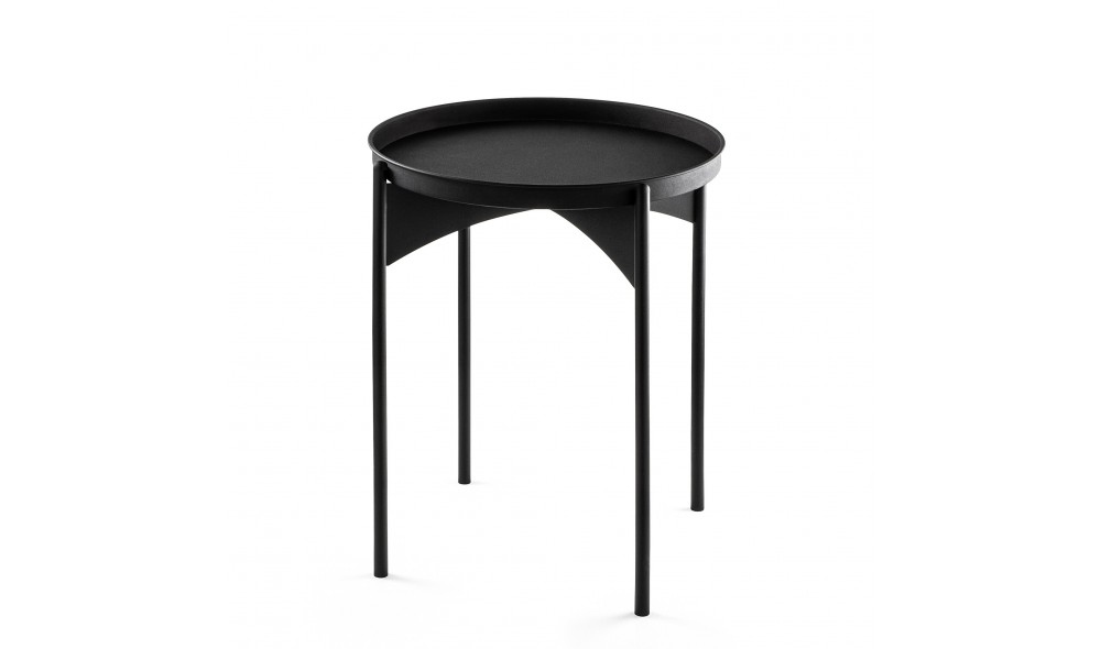 Masuta de cafea, Shb-002-A, Negru, 44 x 57 x 44 cm