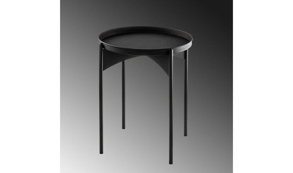 Masuta de cafea, Shb-002-A, Negru, 44 x 57 x 44 cm