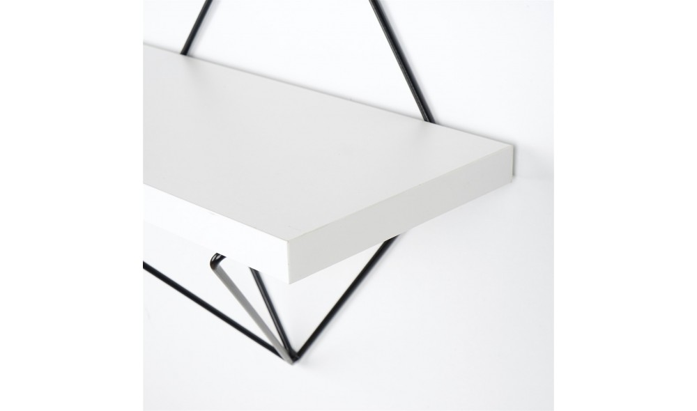 Raft decorativ de perete din lemn WR060