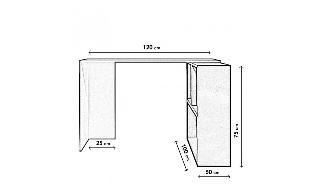 Birou de studiu Canst - L159