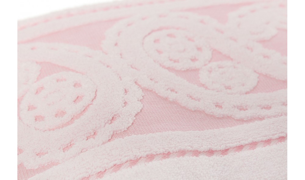 Set prosop de maini (2 piese), Hurrem - Pink