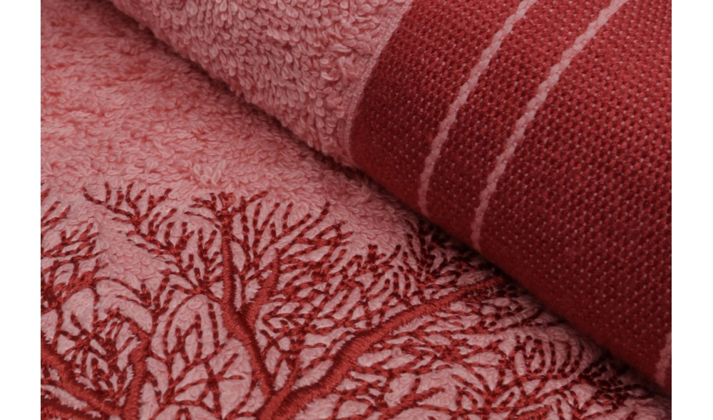 Set prosop de maini (2 piese), Infinity - Light Rose