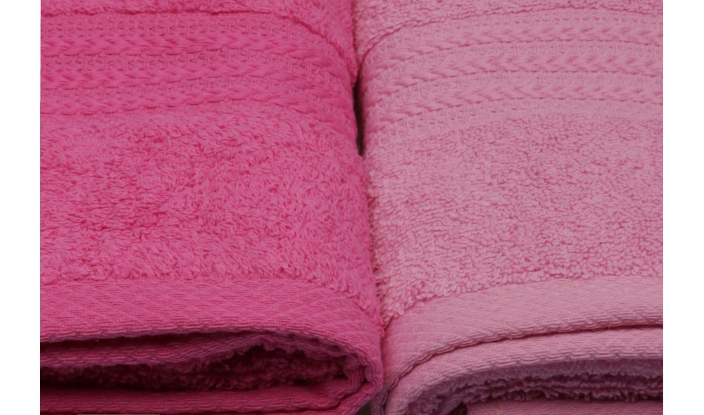 Set prosop de maini (4 piese), Rainbow - Pink