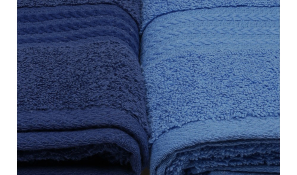 Set prosop de maini (4 piese), Rainbow - Blue