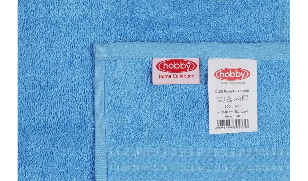 Prosop de baie, Rainbow - Blue