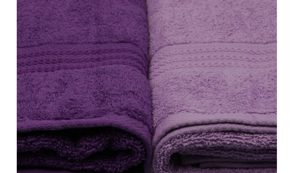 Set prosop de baie (4 piese), Rainbow - Lilac