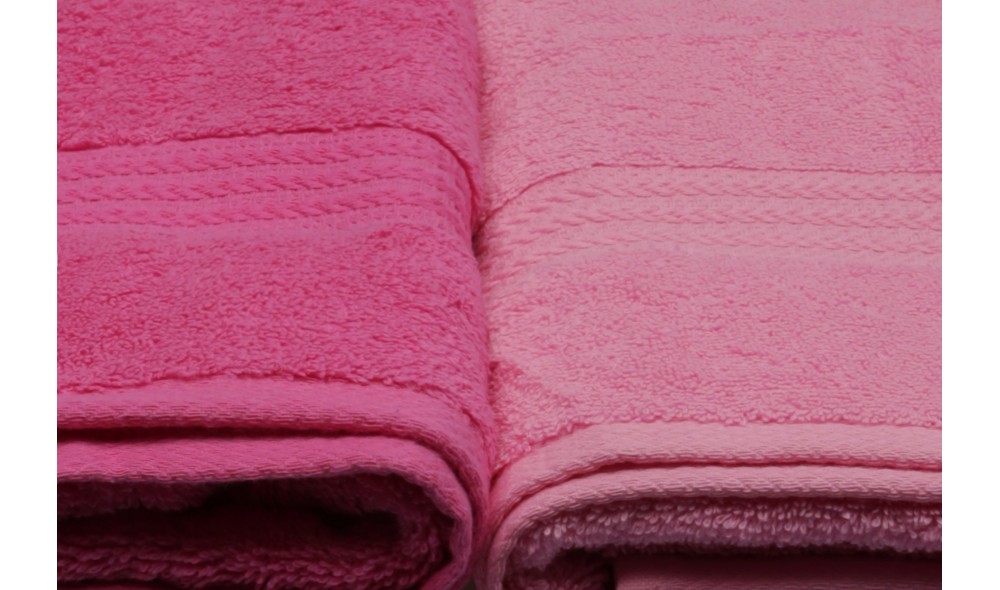 Set prosop de baie (4 piese), Rainbow - Pink