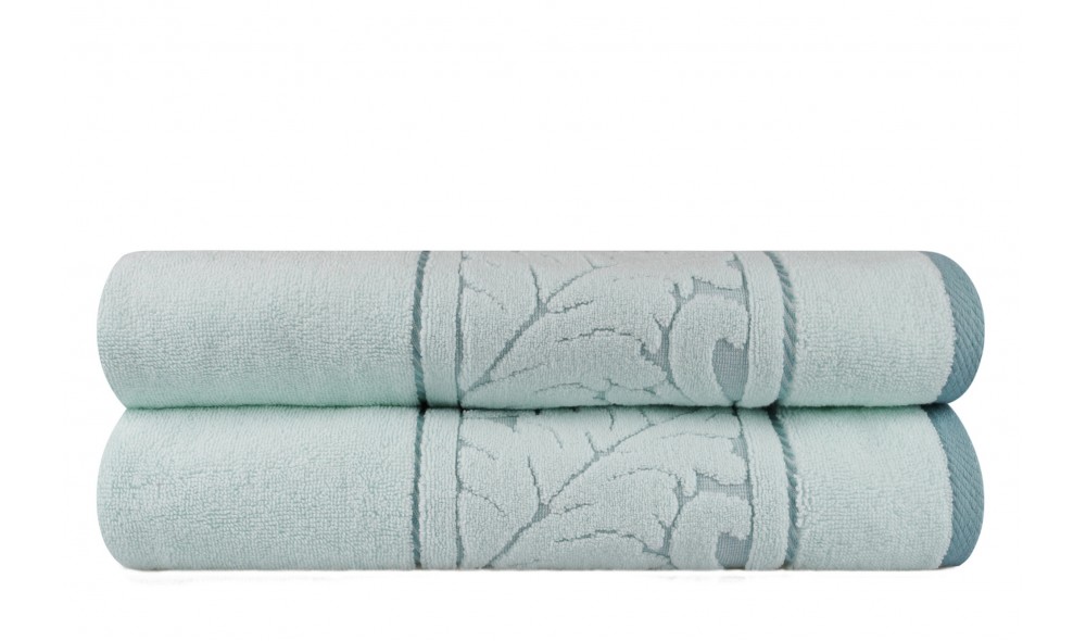 Set prosop de baie (2 piese), Sultan - Mint