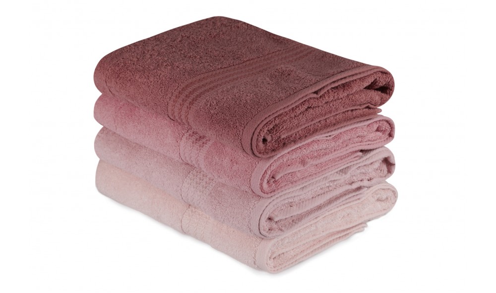 Set prosop de baie (4 piese), Rainbow - Powder