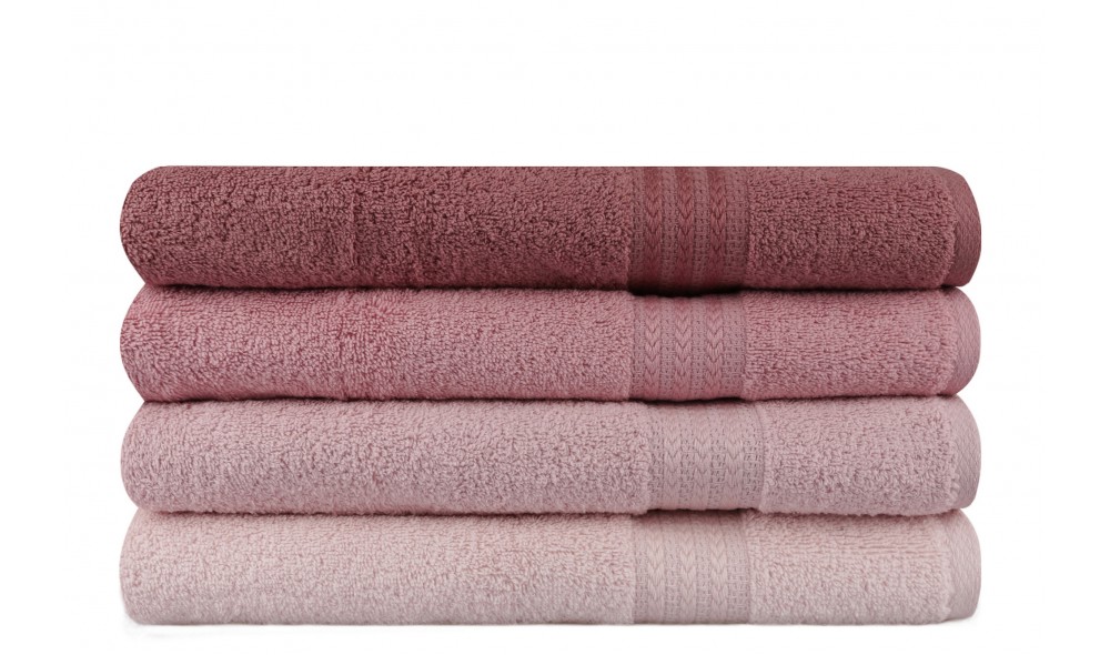 Set prosop de baie (4 piese), Rainbow - Powder