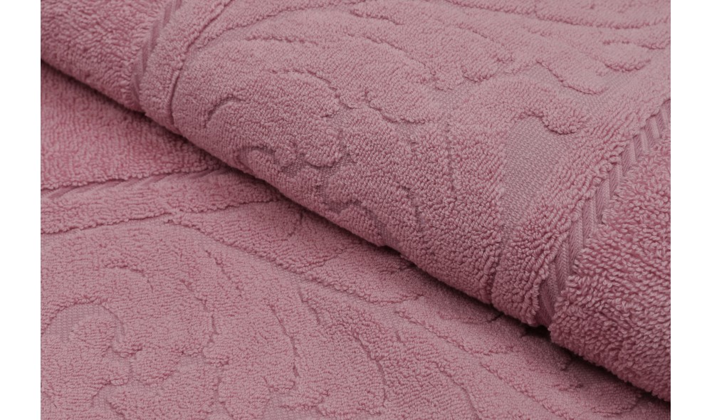 Set prosop de baie (2 piese), Sultan - Rose