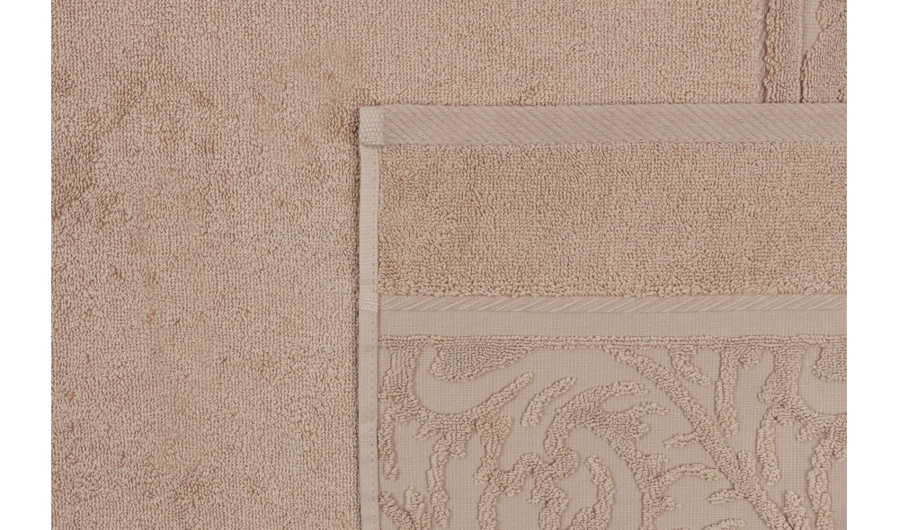 Set prosop de baie (2 piese), Sultan - Beige