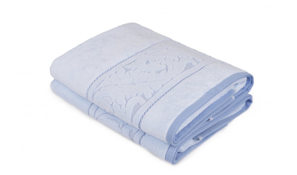 Set prosop de baie (2 piese), Sultan - Blue