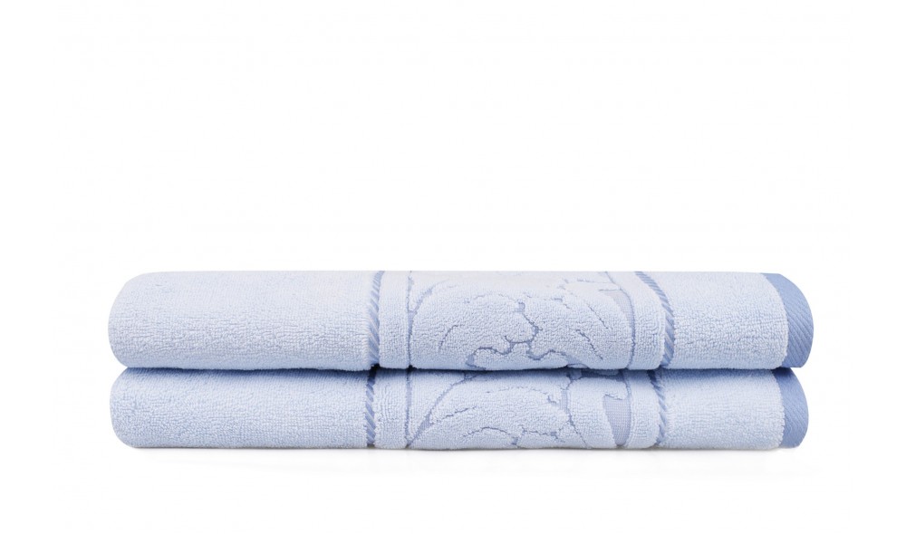 Set prosop de baie (2 piese), Sultan - Blue