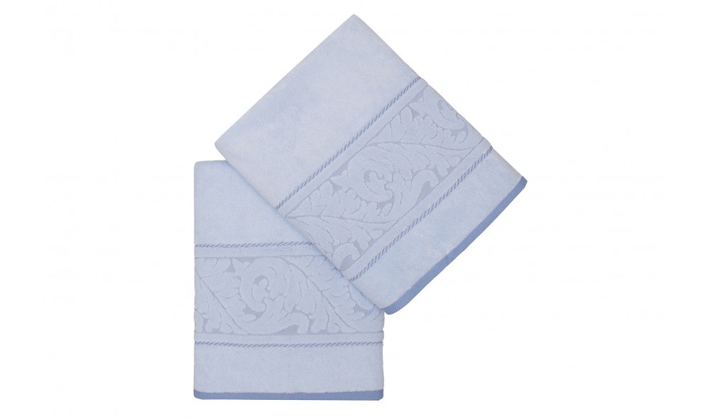 Set prosop de baie (2 piese), Sultan - Blue