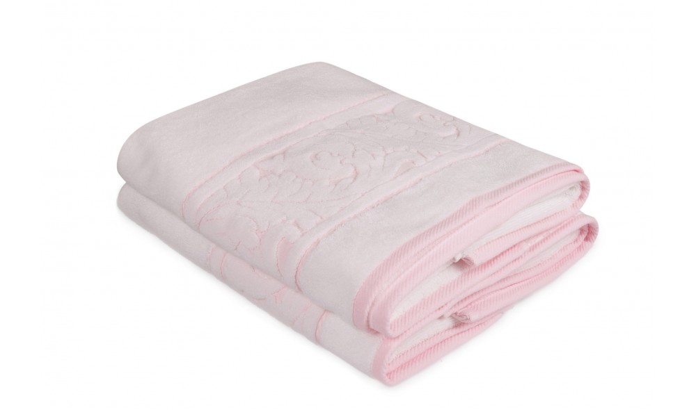 Set prosop de baie (2 piese), Sultan - White