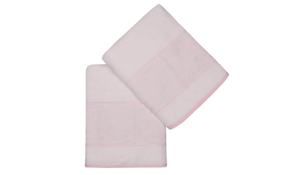 Set prosop de baie (2 piese), Sultan - White