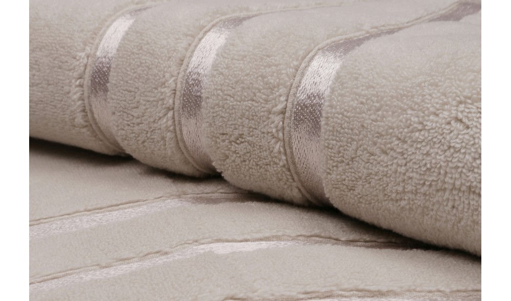 Set prosop de baie (2 piese), Dolce - Light Brown