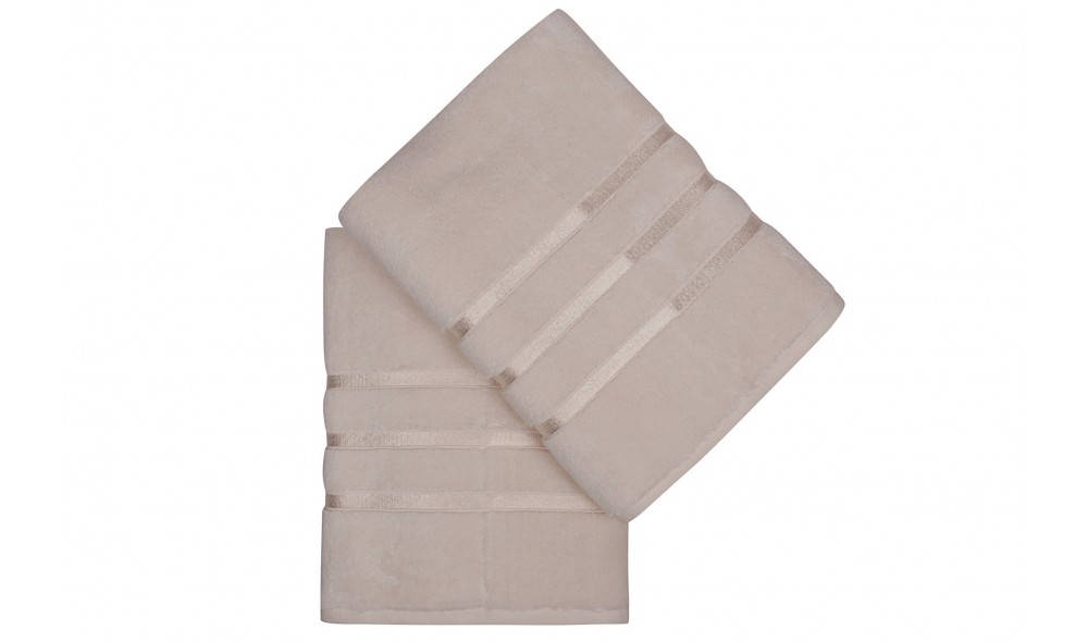 Set prosop de baie (2 piese), Dolce - Light Yellow