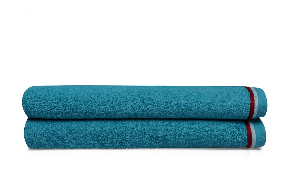 Set prosop de baie (2 piese), Maritim - Turquoise