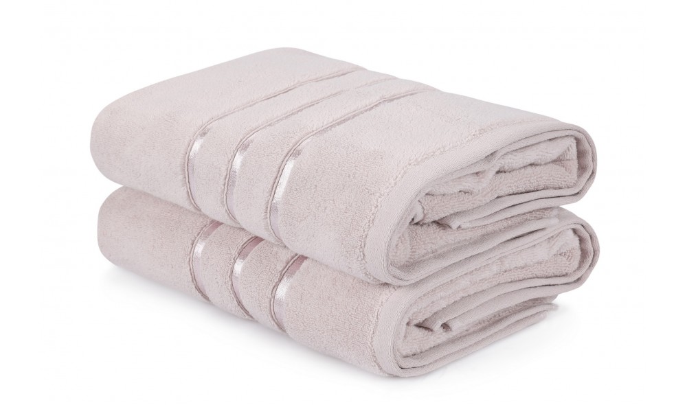 Set prosop de baie (2 piese), Dolce - Light Lilac